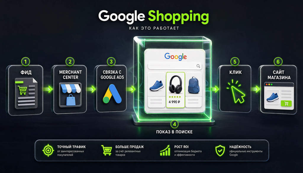 How Google Shopping works: five steps from feed to product display