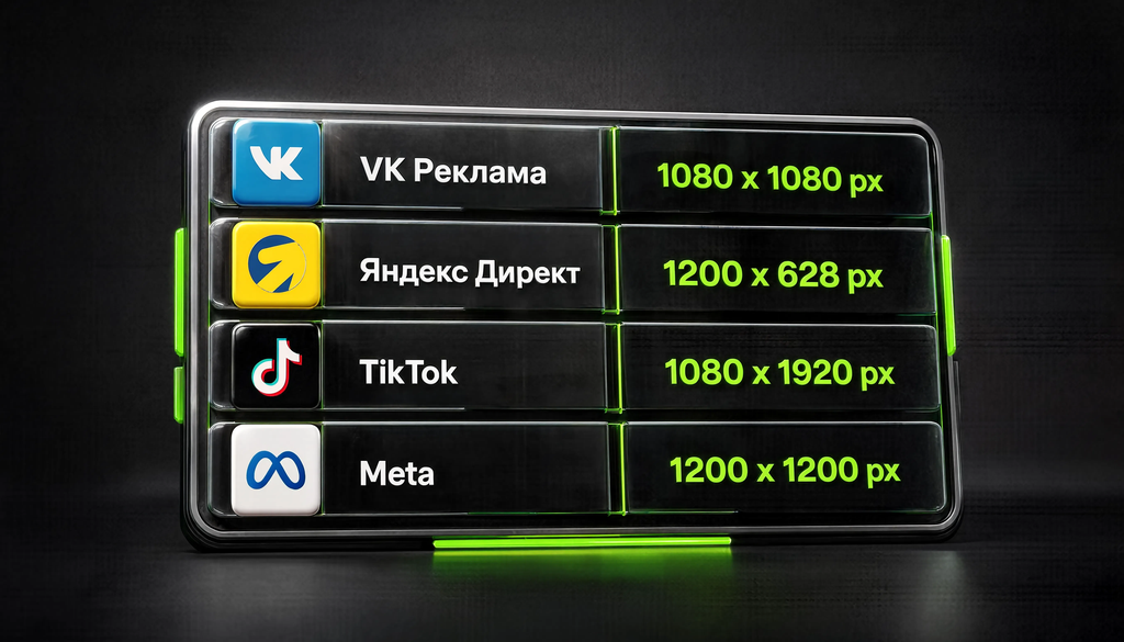 Сравнительная таблица пикселей рекламных платформ VK Рекламы, Яндекс Директа, TikTok и Meta: где создаётся, куда устанавливается, какие события отслеживает, особенности