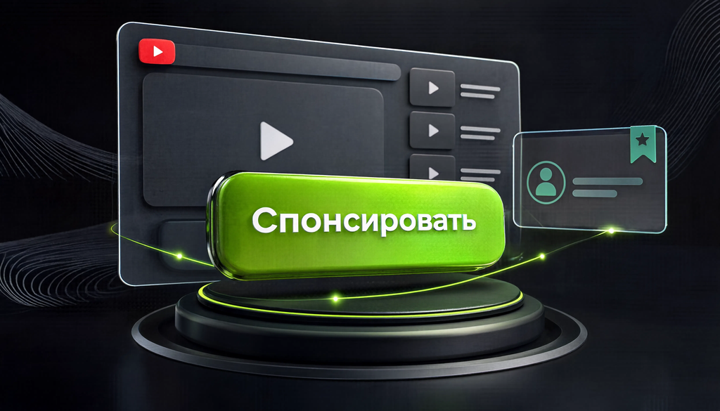Спонсорство на YouTube: как работает, как купить и оплатить спонсорство